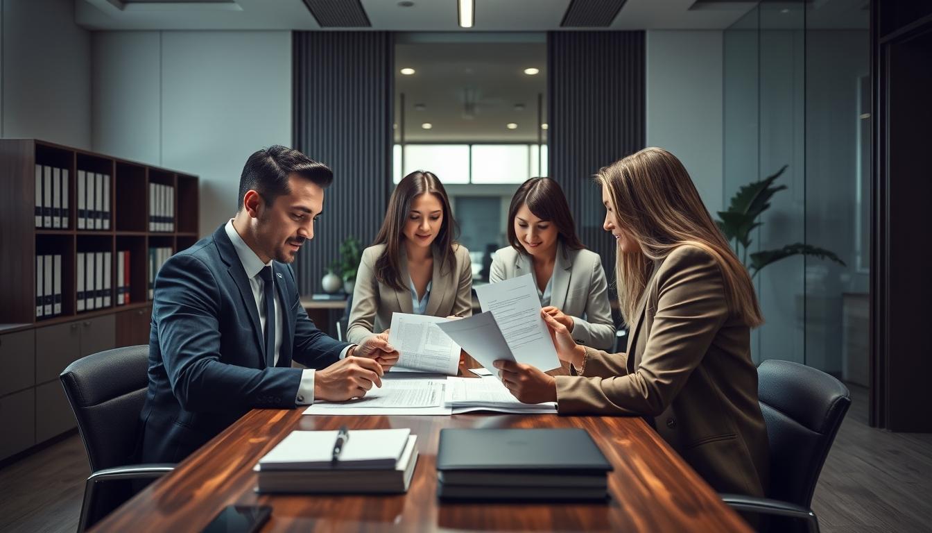 Business contract documents